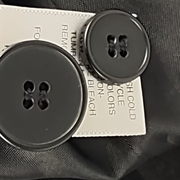 New York & Company Women’s Black One-Button Faux Pockets Blazer Jacket Size 4 - Picture 13 of 13